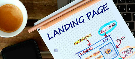 Landing pages para marketing